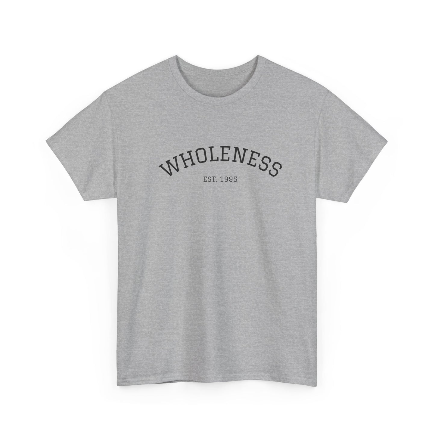 Unisex Heavy Cotton Tee with 'Wholeness' Design, Casual Tee, Comfortable Shirt, Gift for Mindfulness Lovers, Daily Wear, Relaxed Fit, [...]