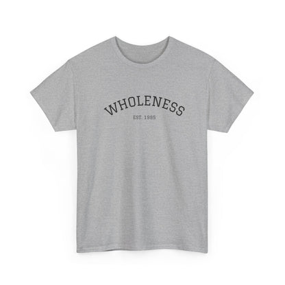 Unisex Heavy Cotton Tee with 'Wholeness' Design, Casual Tee, Comfortable Shirt, Gift for Mindfulness Lovers, Daily Wear, Relaxed Fit, [...]