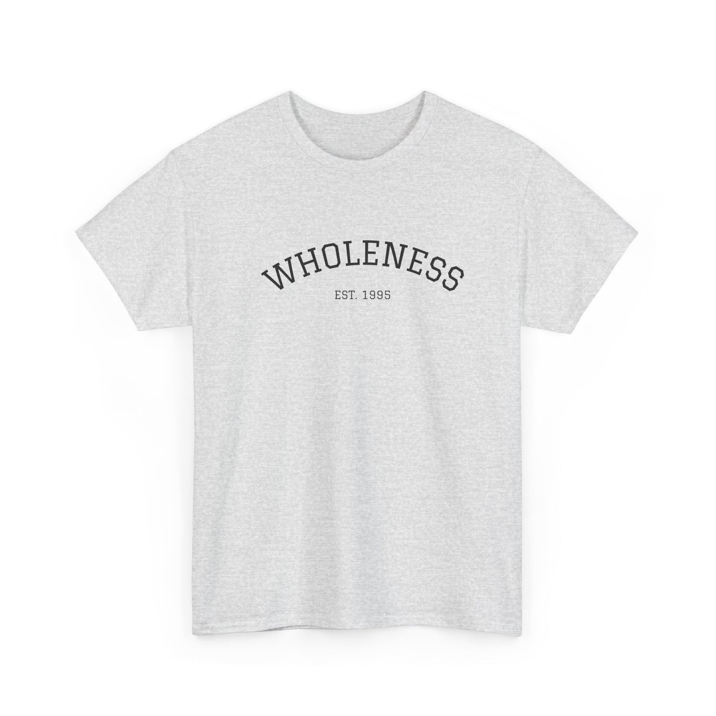 Unisex Heavy Cotton Tee with 'Wholeness' Design, Casual Tee, Comfortable Shirt, Gift for Mindfulness Lovers, Daily Wear, Relaxed Fit, [...]