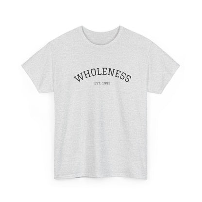 Unisex Heavy Cotton Tee with 'Wholeness' Design, Casual Tee, Comfortable Shirt, Gift for Mindfulness Lovers, Daily Wear, Relaxed Fit, [...]