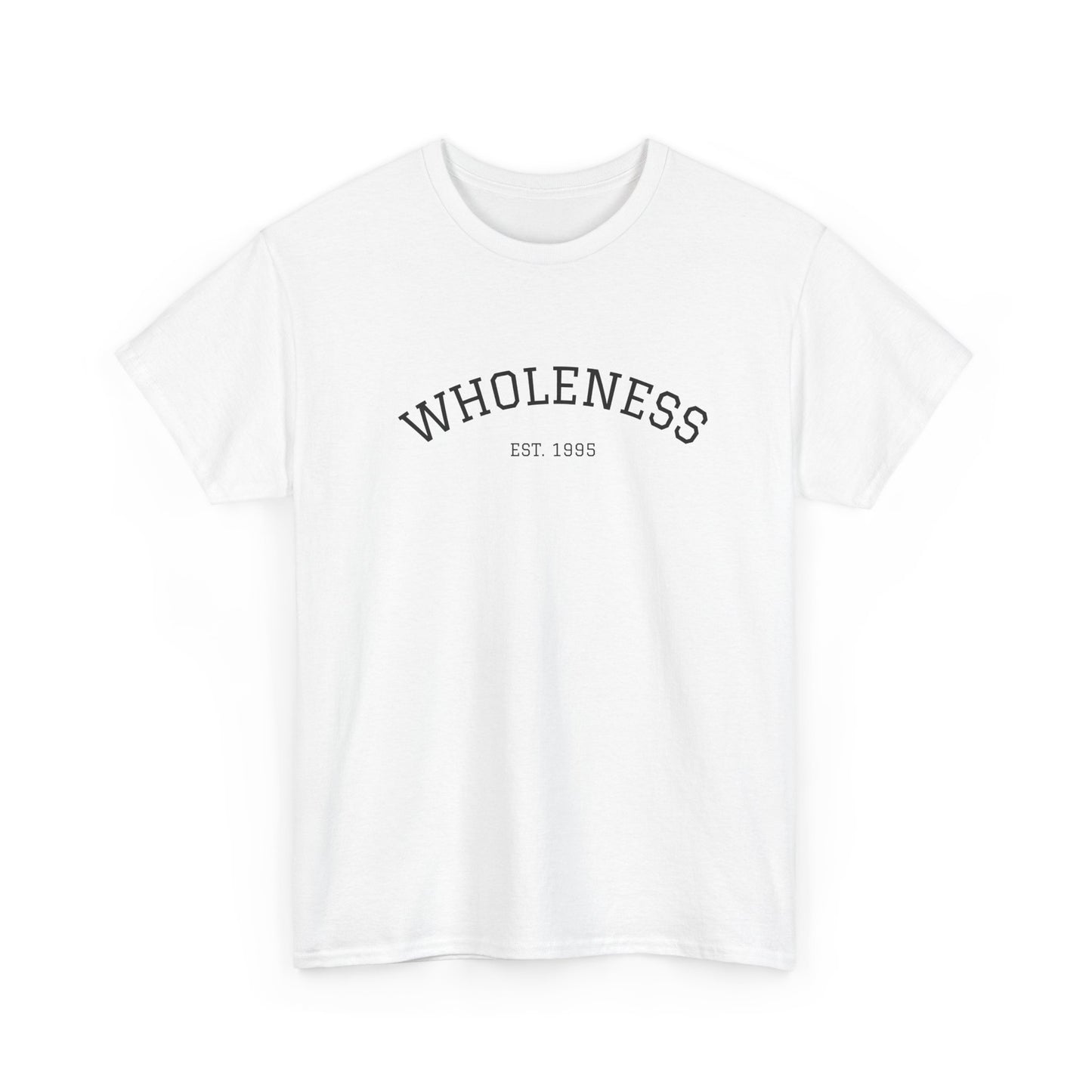 Unisex Heavy Cotton Tee with 'Wholeness' Design, Casual Tee, Comfortable Shirt, Gift for Mindfulness Lovers, Daily Wear, Relaxed Fit, [...]