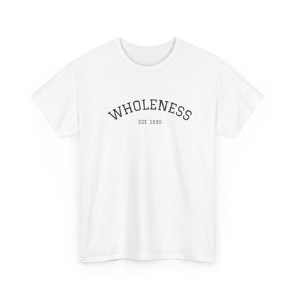 Unisex Heavy Cotton Tee with 'Wholeness' Design, Casual Tee, Comfortable Shirt, Gift for Mindfulness Lovers, Daily Wear, Relaxed Fit, [...]