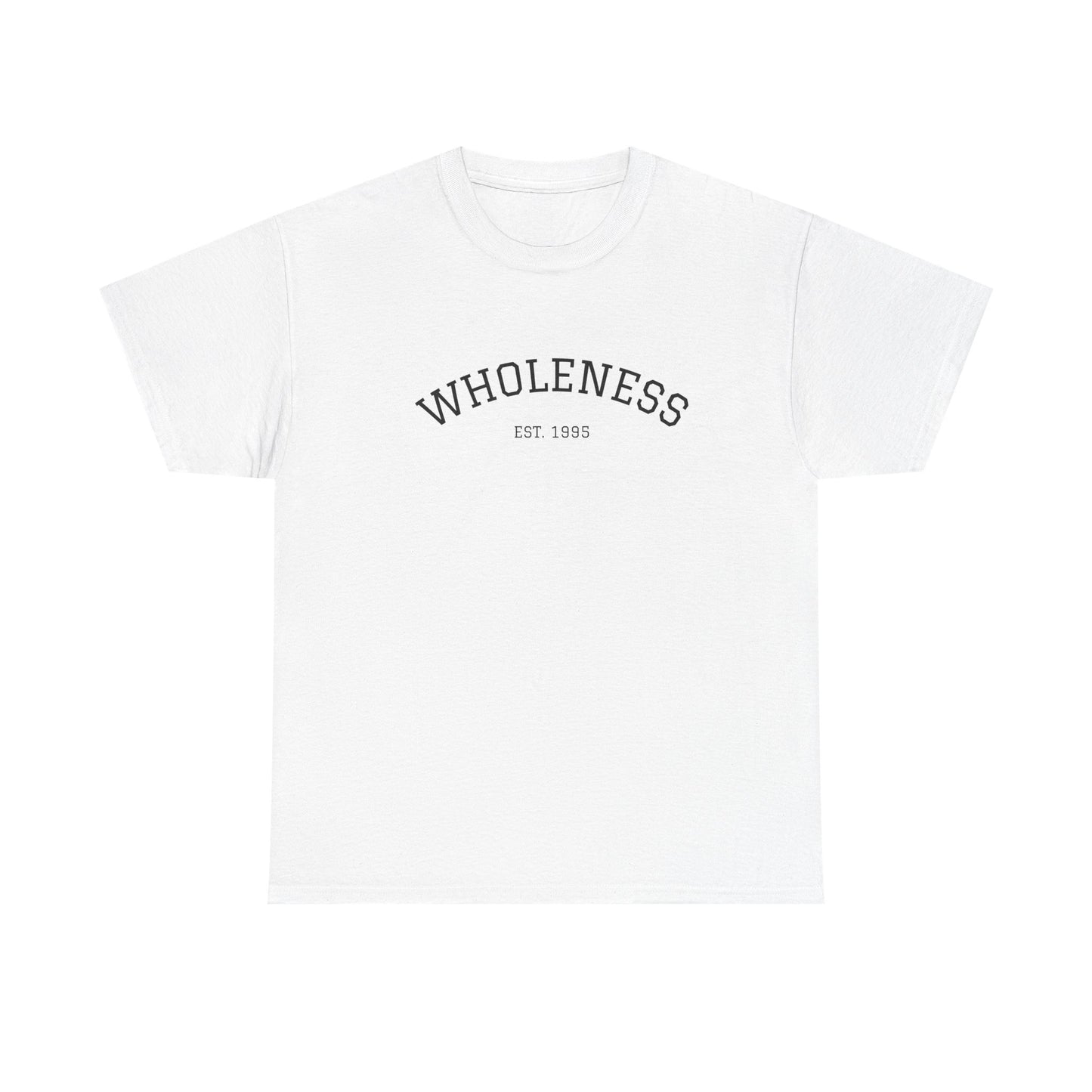 Unisex Heavy Cotton Tee with 'Wholeness' Design, Casual Tee, Comfortable Shirt, Gift for Mindfulness Lovers, Daily Wear, Relaxed Fit, [...]