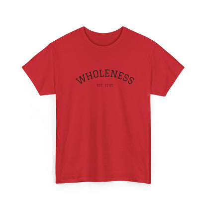 Unisex Heavy Cotton Tee with 'Wholeness' Design, Casual Tee, Comfortable Shirt, Gift for Mindfulness Lovers, Daily Wear, Relaxed Fit, [...]