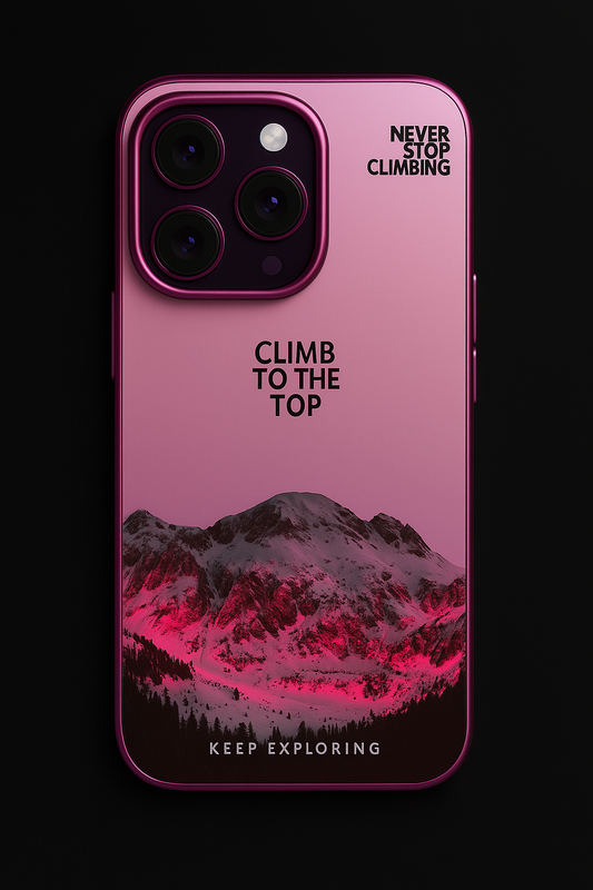 Snow Mountain Mirror Case iphone 11 - 14 pro max