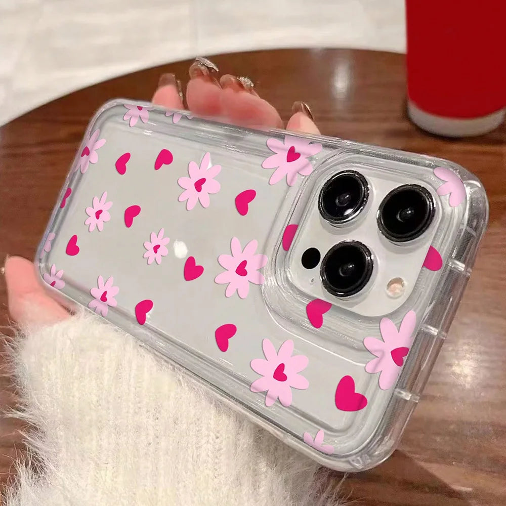 Lovely Pink Flower Case