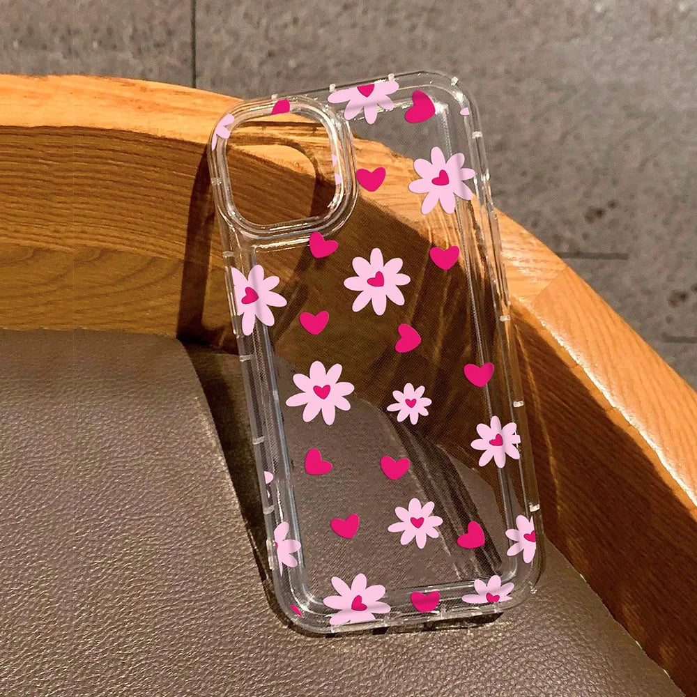 Lovely Pink Flower Case