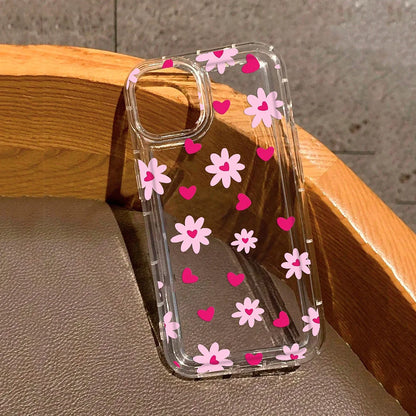 Lovely Pink Flower Case