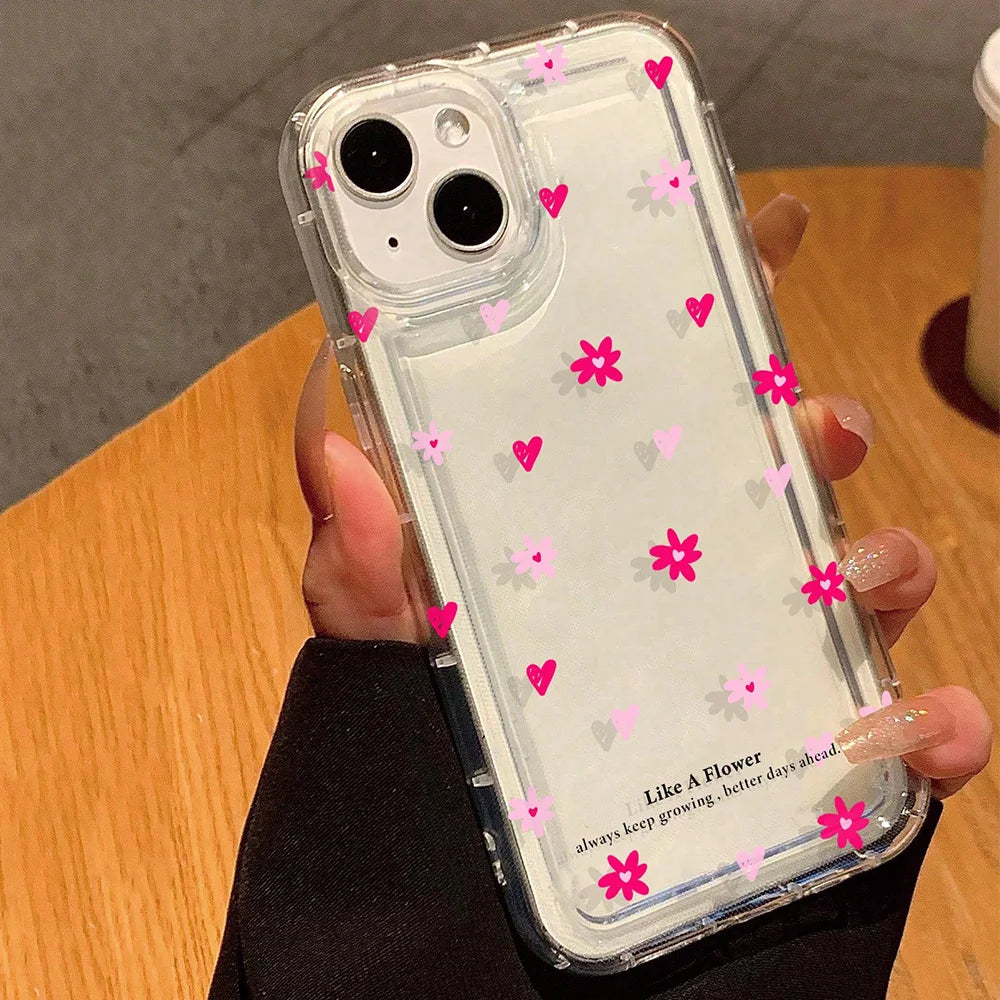 Lovely Pink Flower Case