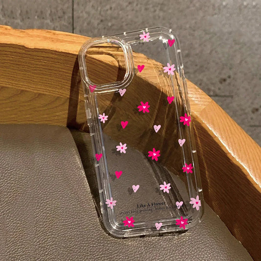 Lovely Pink Flower Case